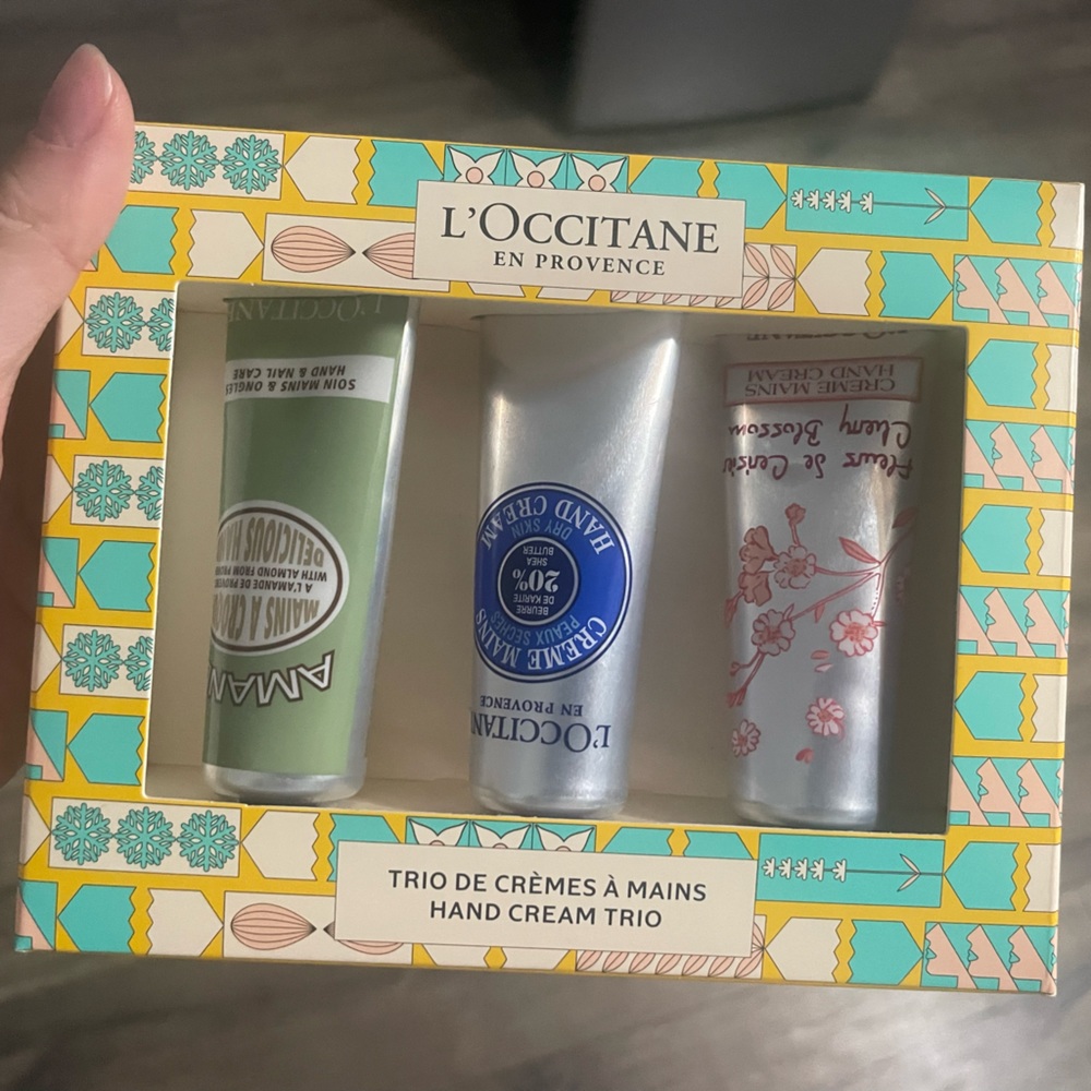 Loccitane Handcream Gift Set